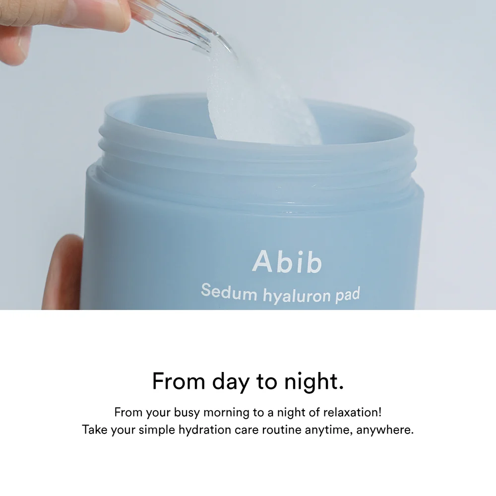 Abib – Sedum Hyaluron Pad Hydrating Touch