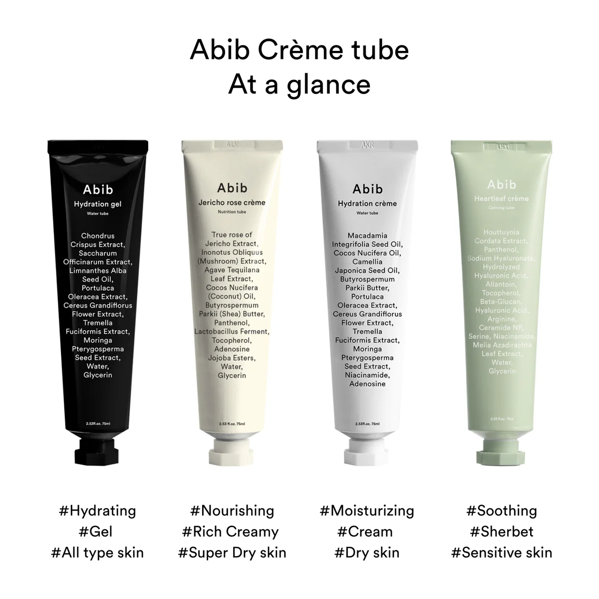 Abib - Heartleaf Crème Calming Tube