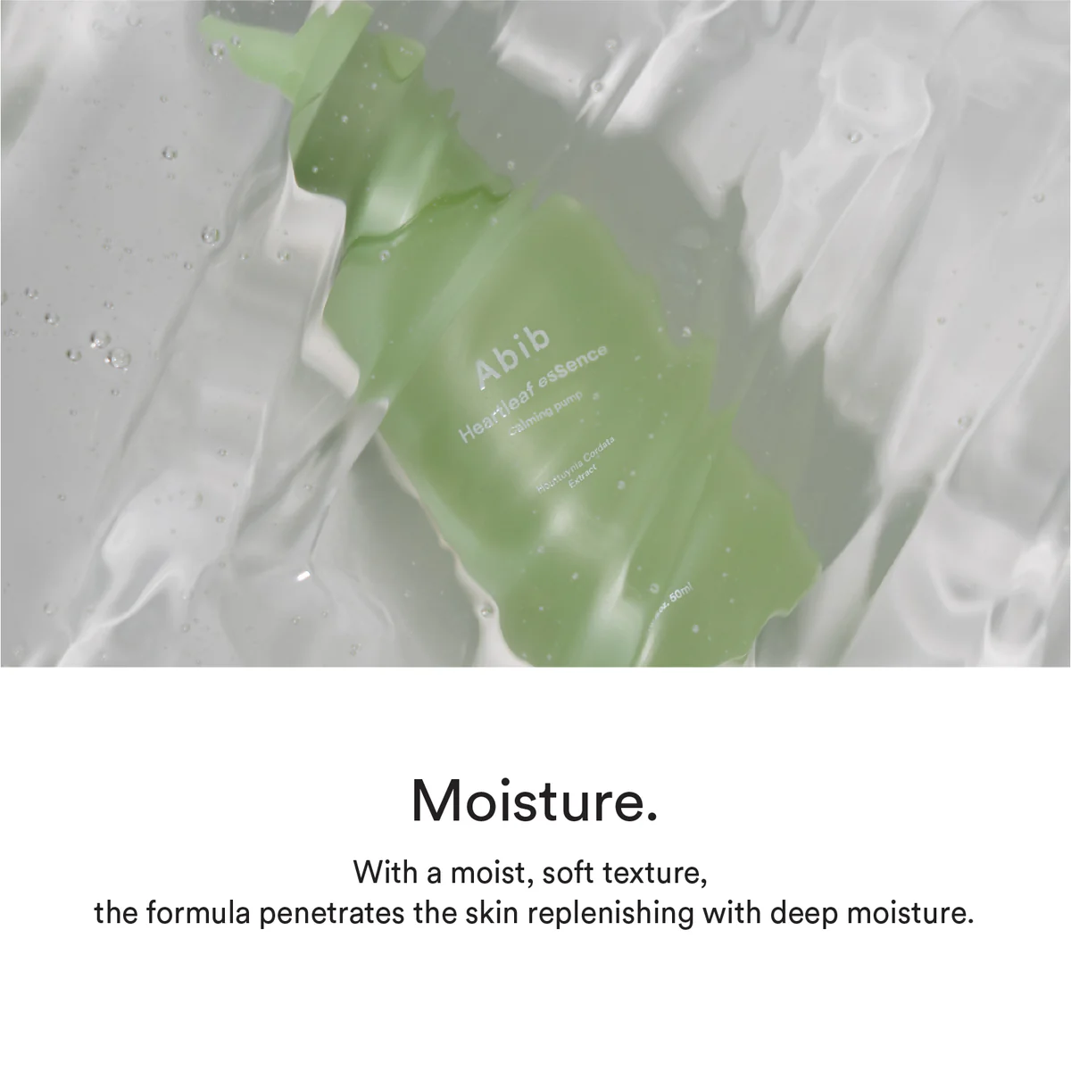 Abib – Heartleaf Essence Calming Pump
