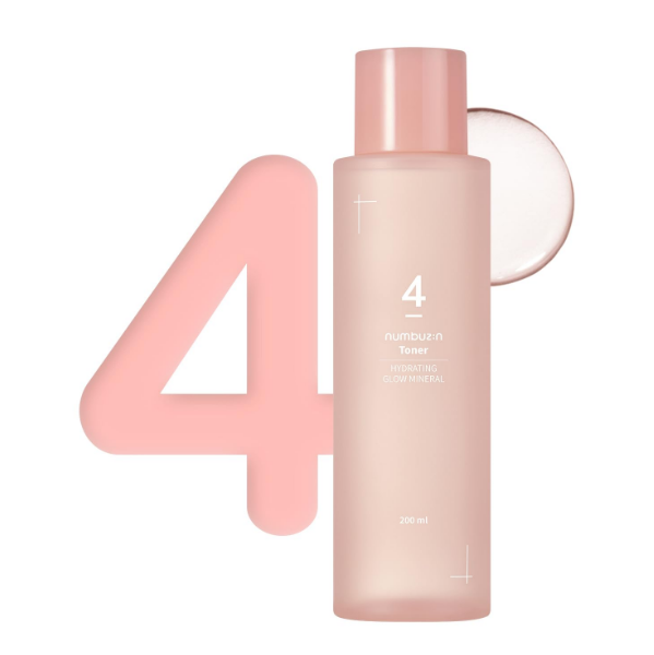 Numbuzin - Nr.4 Hydratatie Gloed Minerale Toner