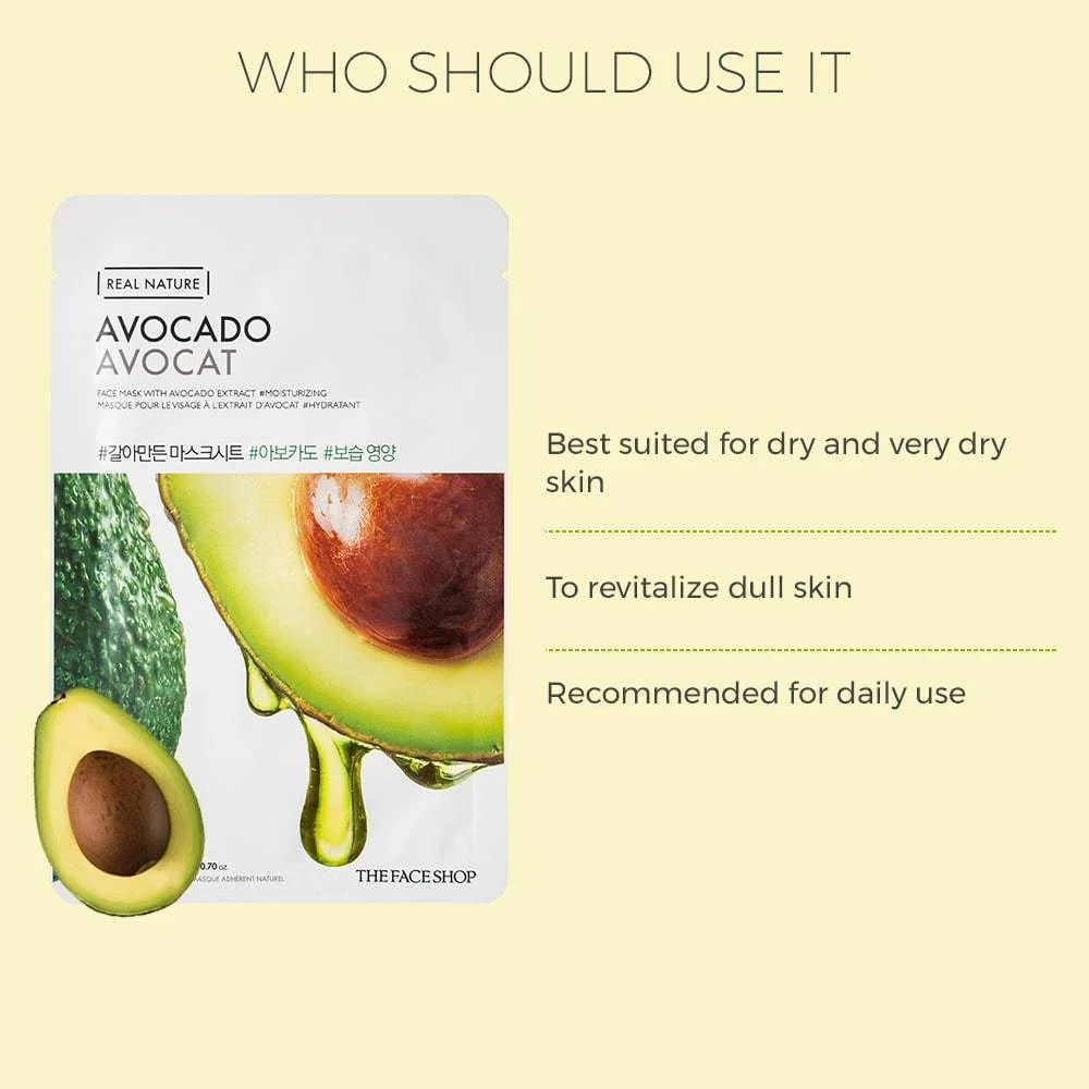 The Face Shop – Real Nature Face Mask (1 sheet)