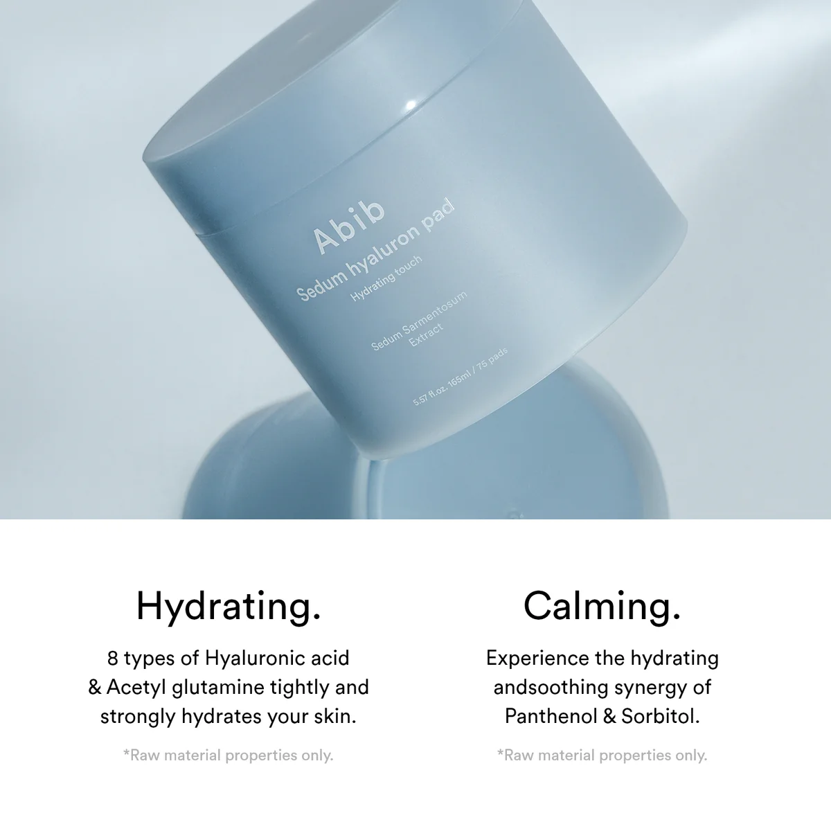 Abib – Sedum Hyaluron Pad Hydrating Touch
