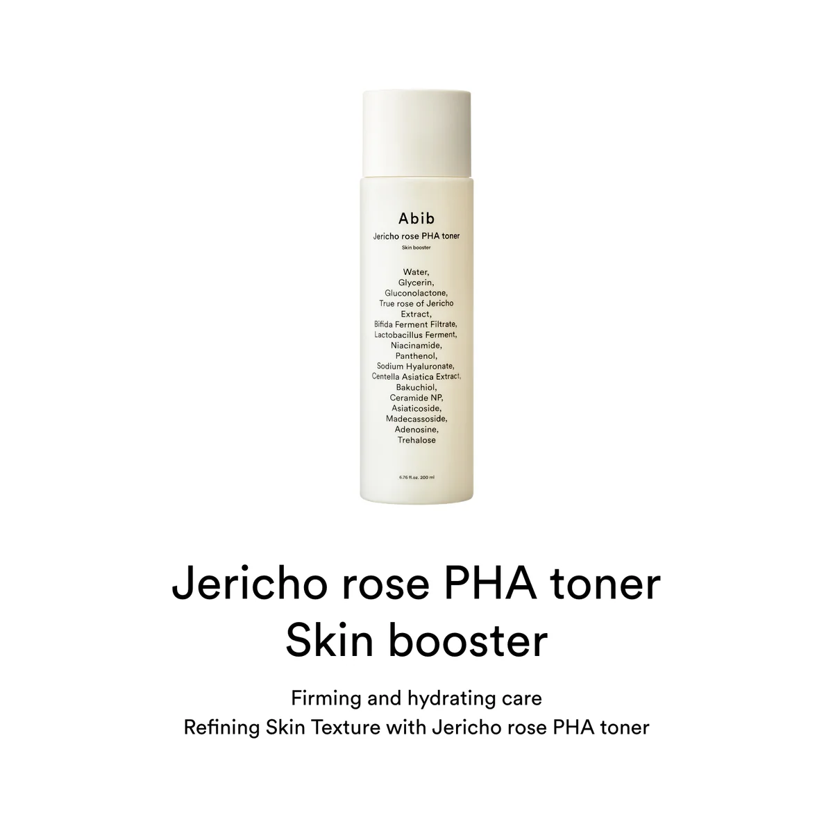 Abib - Jericho Rose PHA Toner Skin Booster