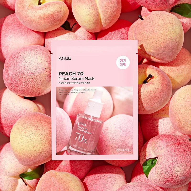 Anua – Peach 70 Niacin Serum Mask(1 pcs)