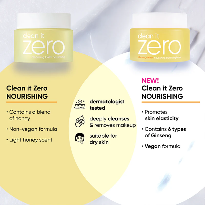 Banila Co – Clean It Zero Cleansing Balm Nourishing – Hydrating Makeup Remover