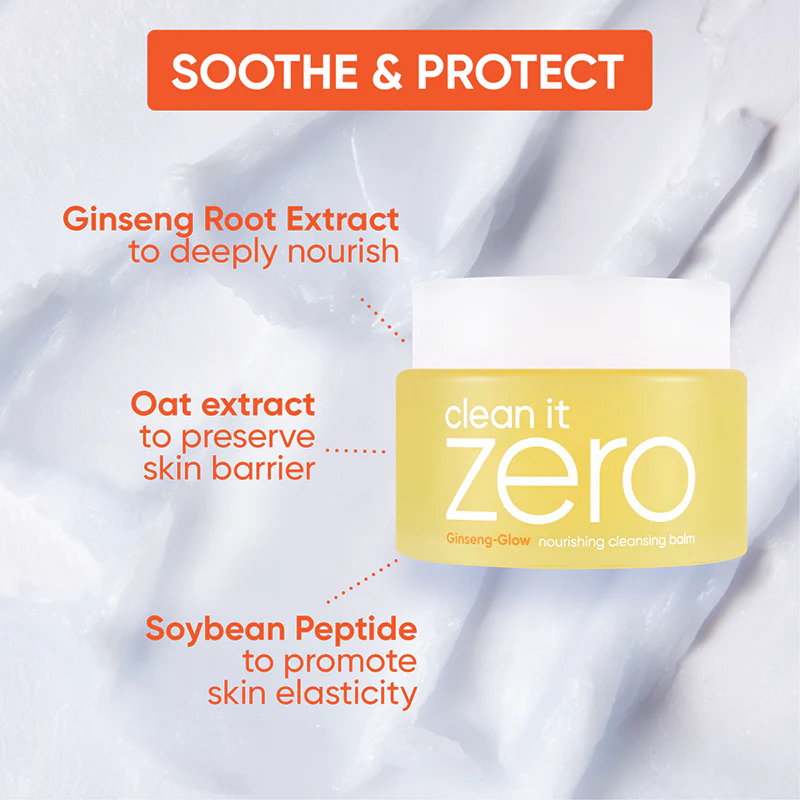 Banila Co – Clean It Zero Cleansing Balm Nourishing – Hydrating Makeup Remover