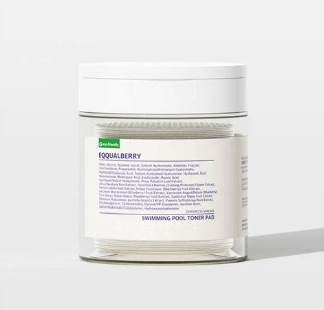 EQQUALBERRY - Zwembad toner pads (70st)