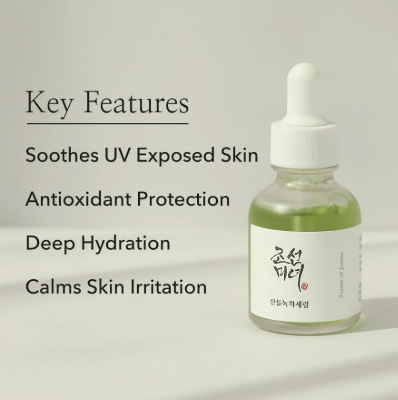 Beauty of Joseon – Calming Serum: Green Tea + Panthenol