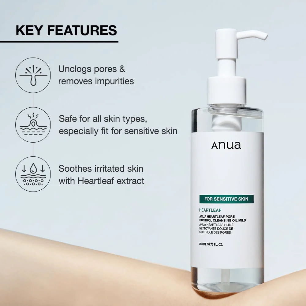 Anua - Heartleaf Poriecontrole Reinigingsolie Mild