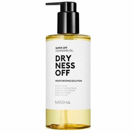 Missha – Super Off Cleansing Oil (Dryness Off) – Hydrating Makeup Remover for Dry Skin