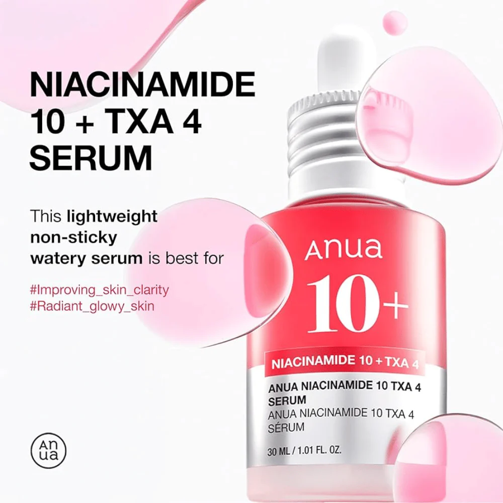 Anua - Niacinamide 10% + TXA 4% Serum