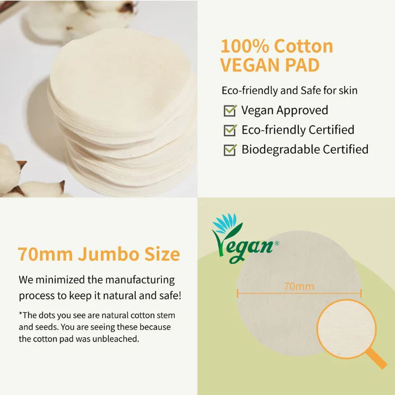 Numbuzin No.3 Radiance Glowing Jumbo Essence Pad (70pcs)