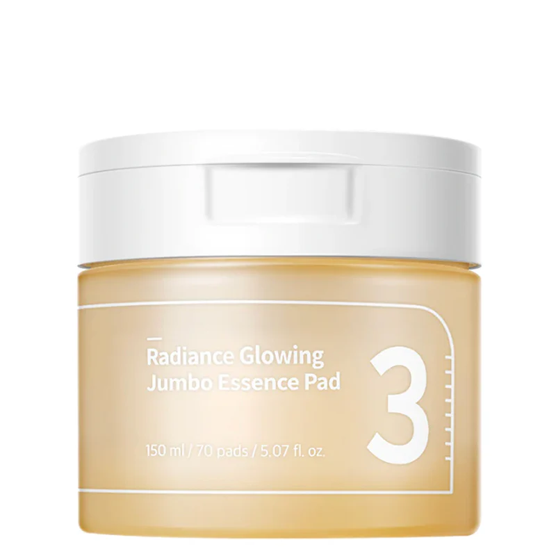 Numbuzin No.3 Radiance Glowing Jumbo Essence Pad (70st)