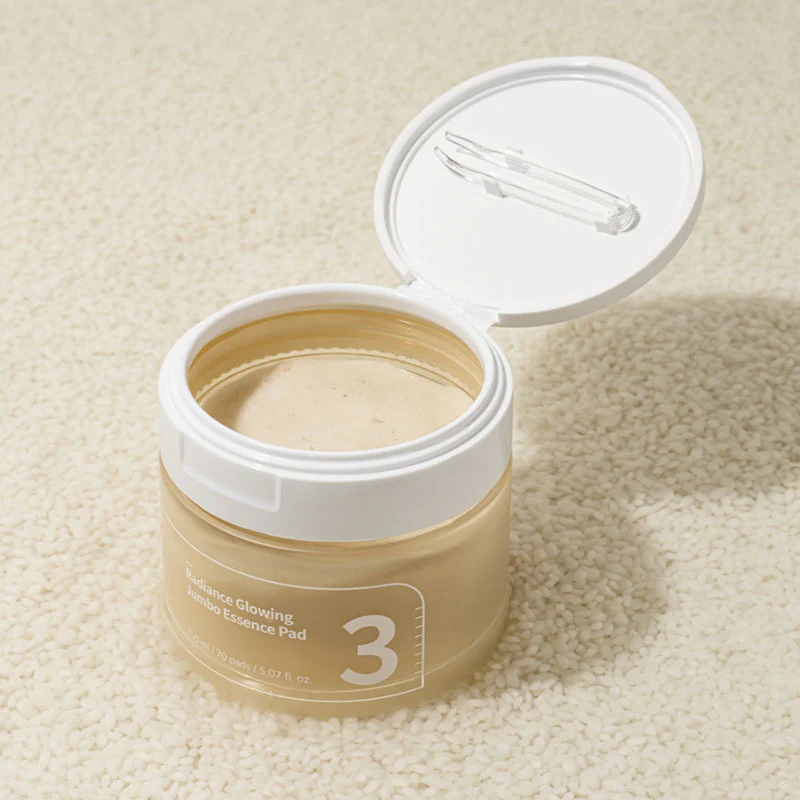 Numbuzin No.3 Radiance Glowing Jumbo Essence Pad (70st)