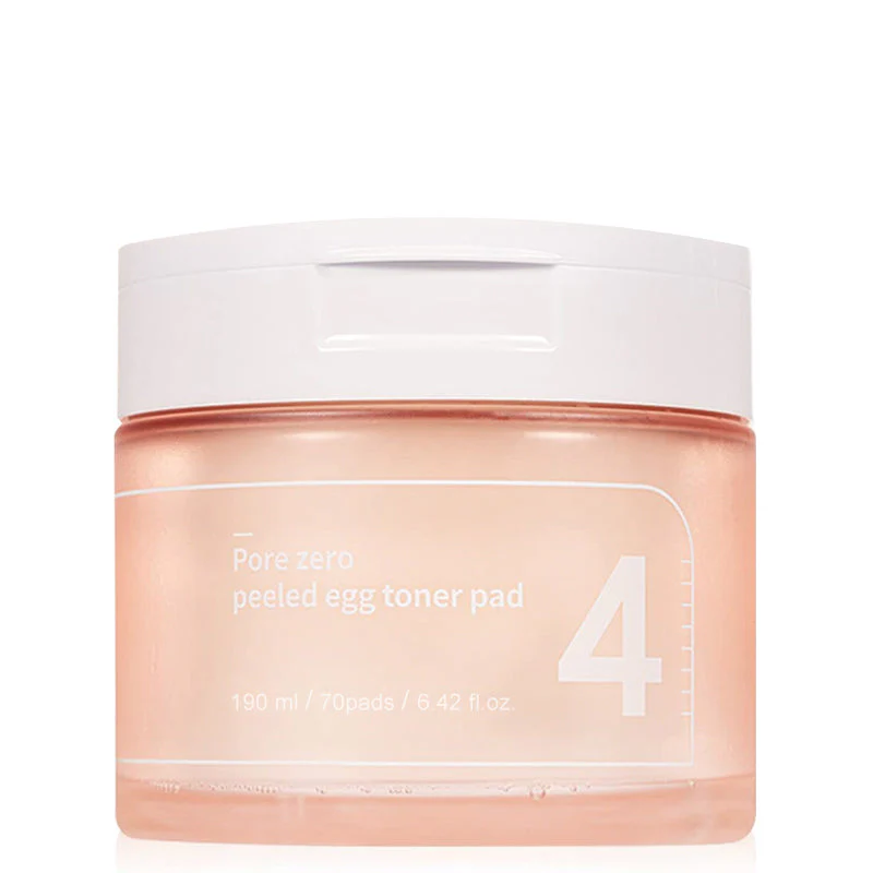 Numbuzin – No.4 Pore Zero Peeled Egg Toner Pad