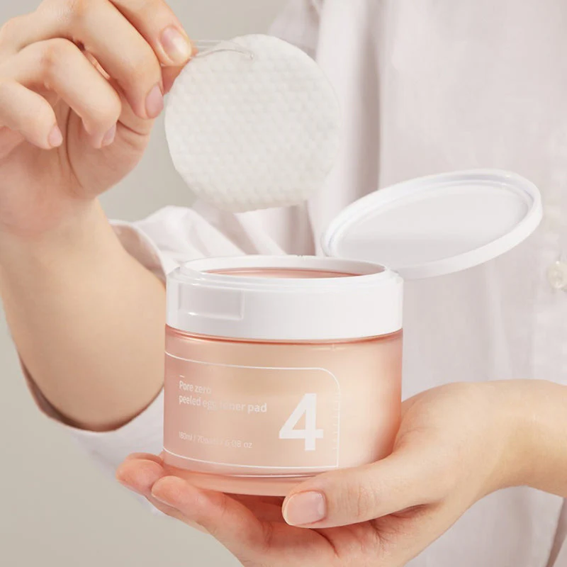 Numbuzin – No.4 Pore Zero Peeled Egg Toner Pad