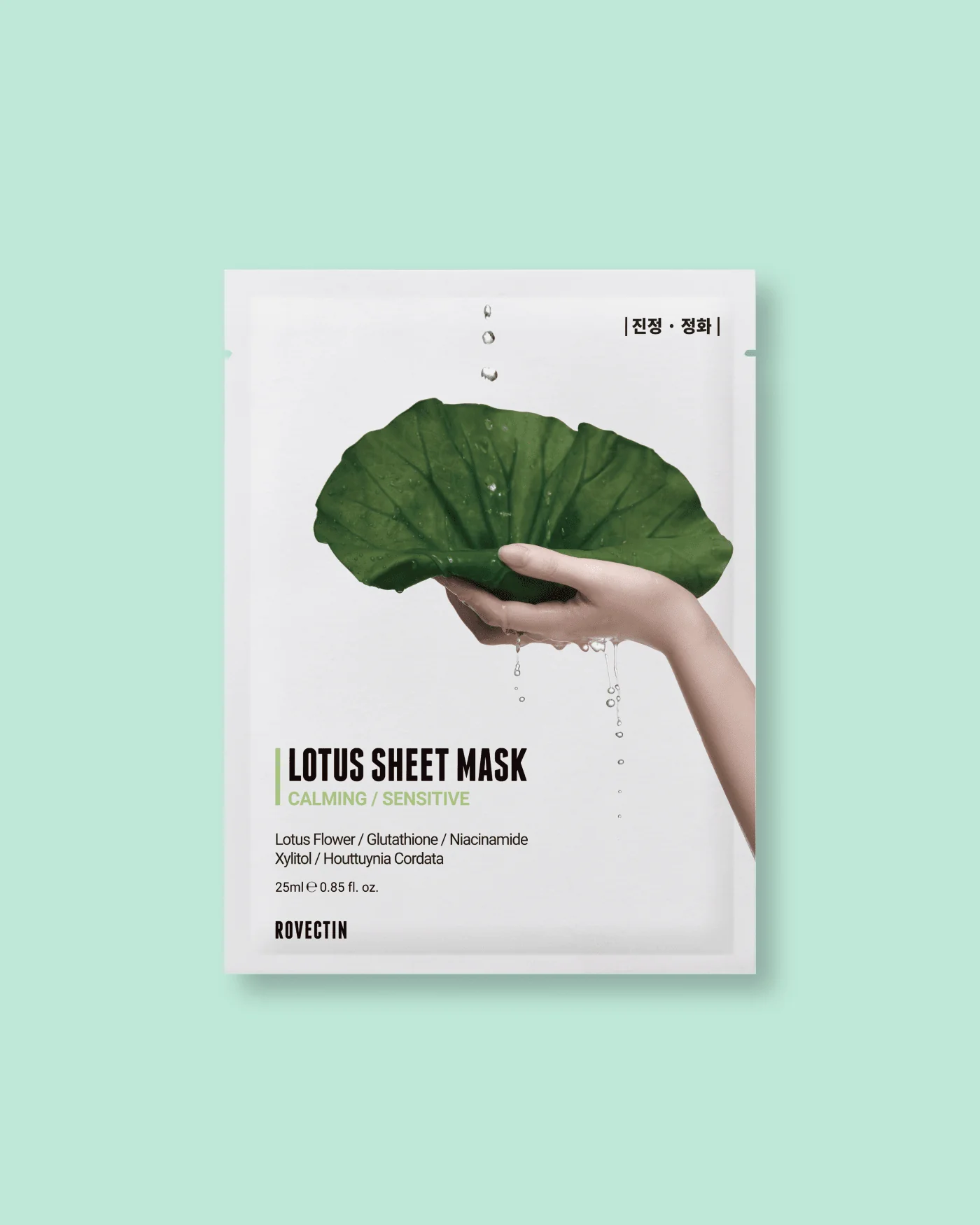 Rovectin – Calming Lotus Sheet Mask(1pcs)