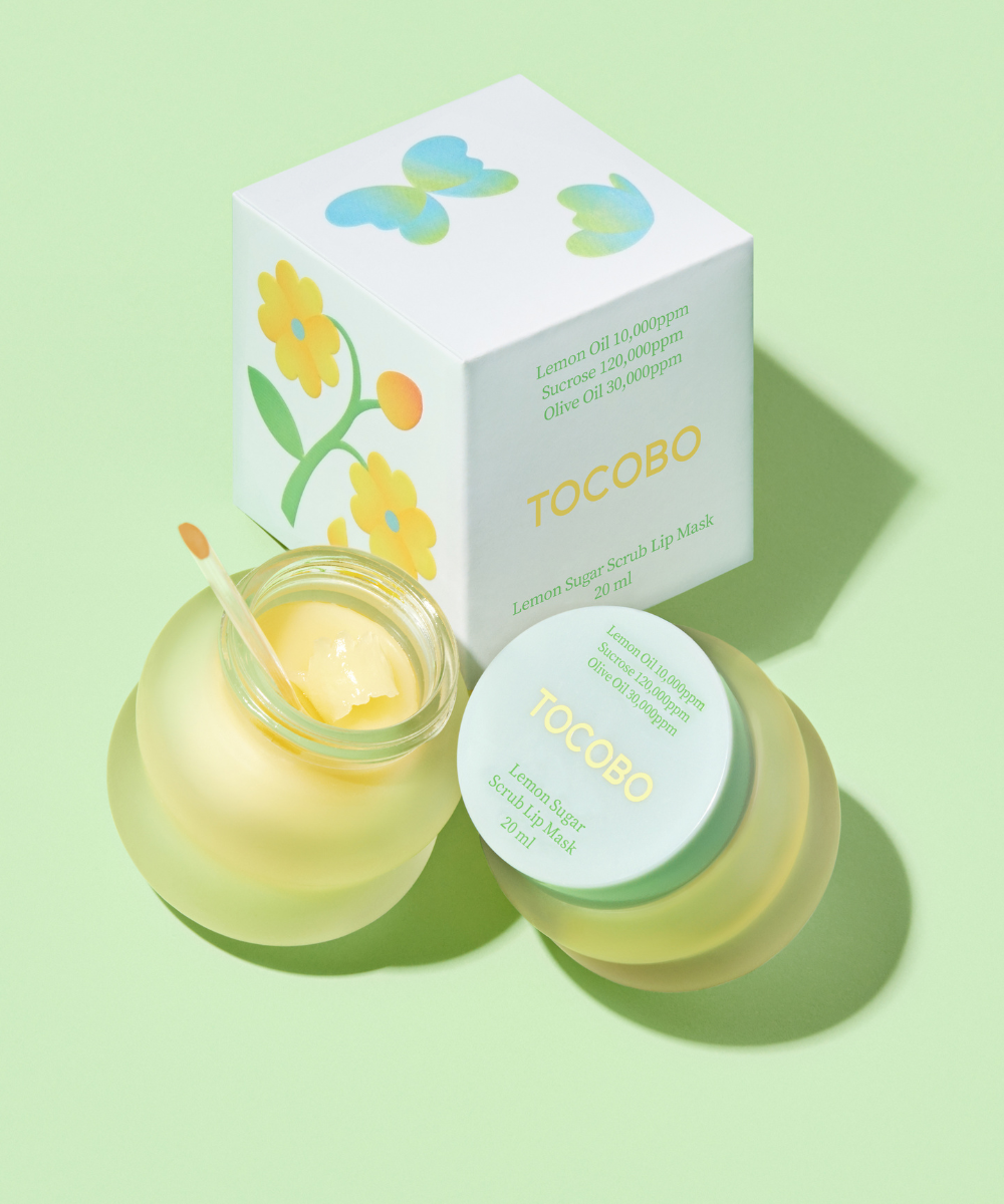 Tocobo - Lemon Sugar Scrub Lip Mask