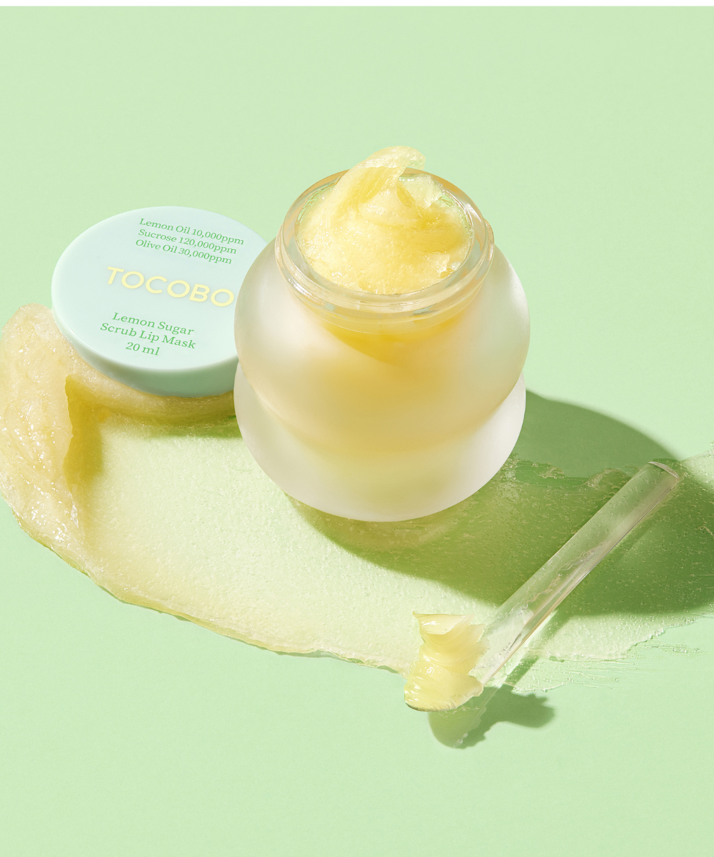Tocobo - Lemon Sugar Scrub Lip Mask