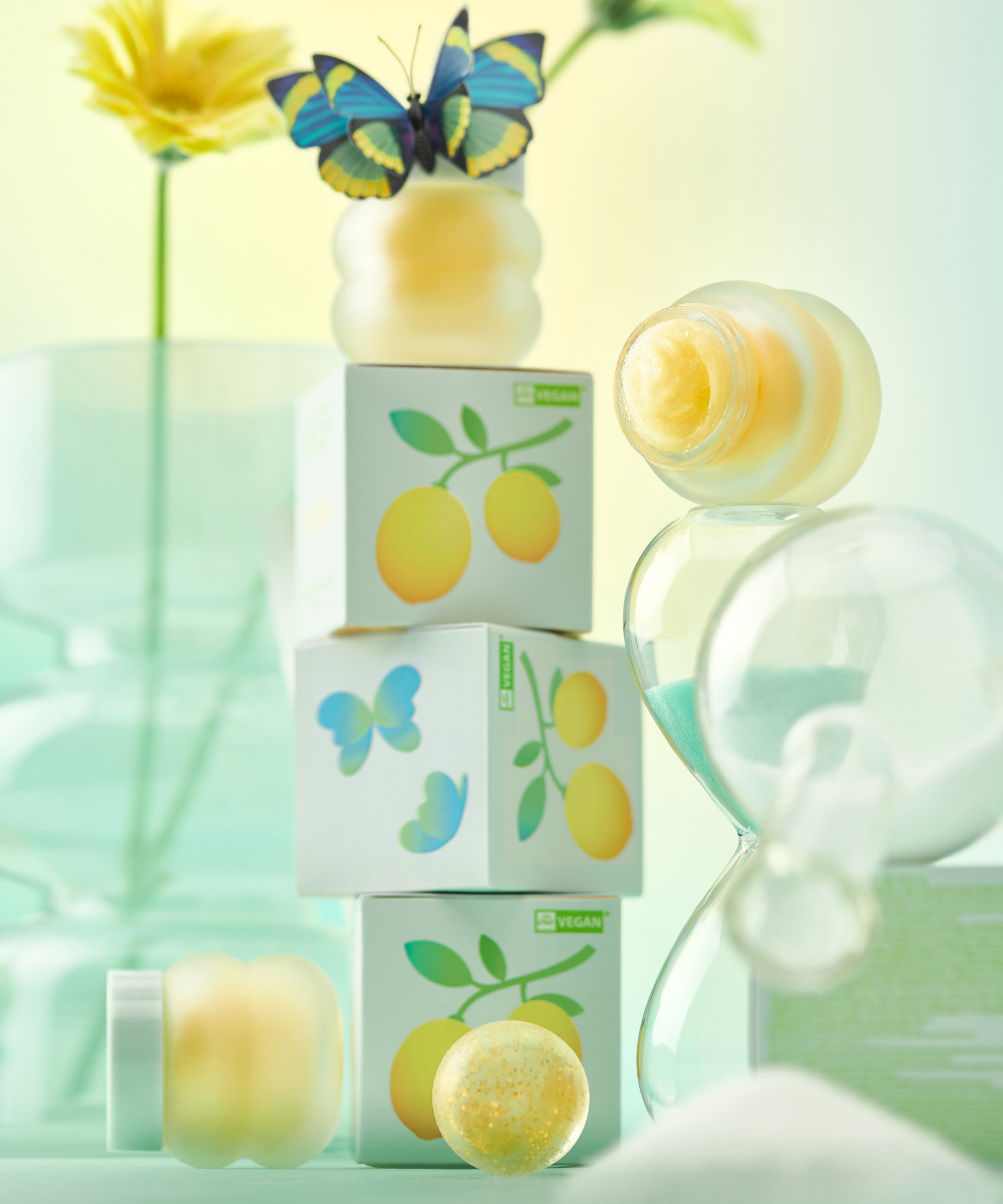 Tocobo - Lemon Sugar Scrub Lip Mask