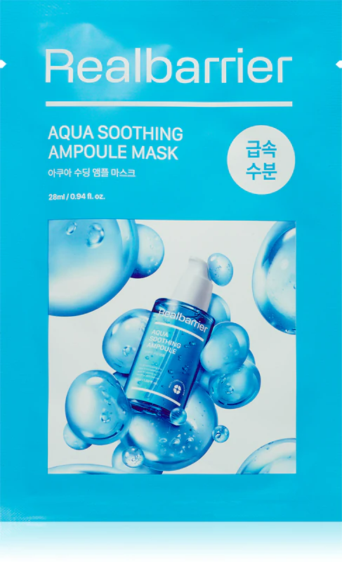 REAL BARRIER – Aqua Soothing Ampoule Mask