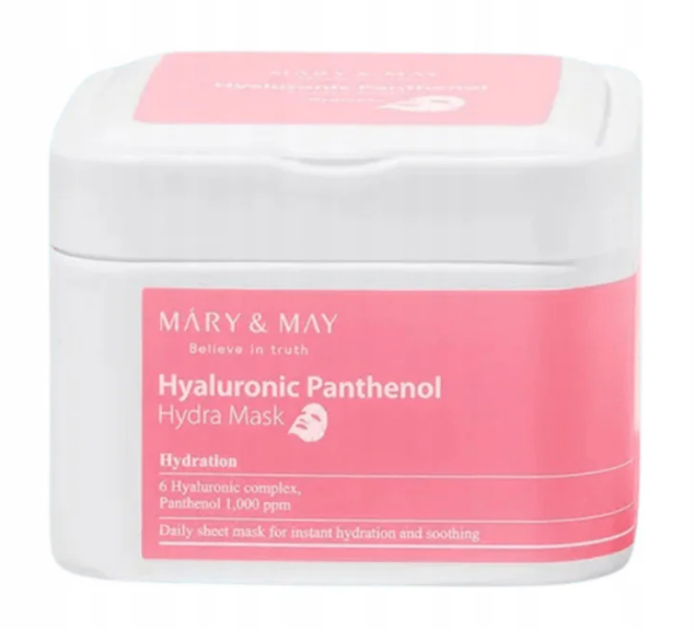MARY & MAY - Hyaluronic Panthenol Hydra Mask