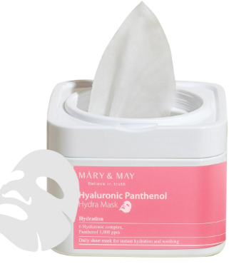 MARY & MAY - Hyaluronic Panthenol Hydra Mask