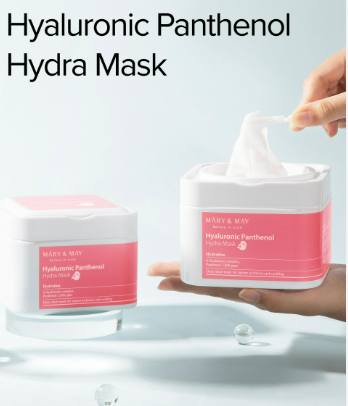 MARY & MAY - Hyaluronic Panthenol Hydra Mask