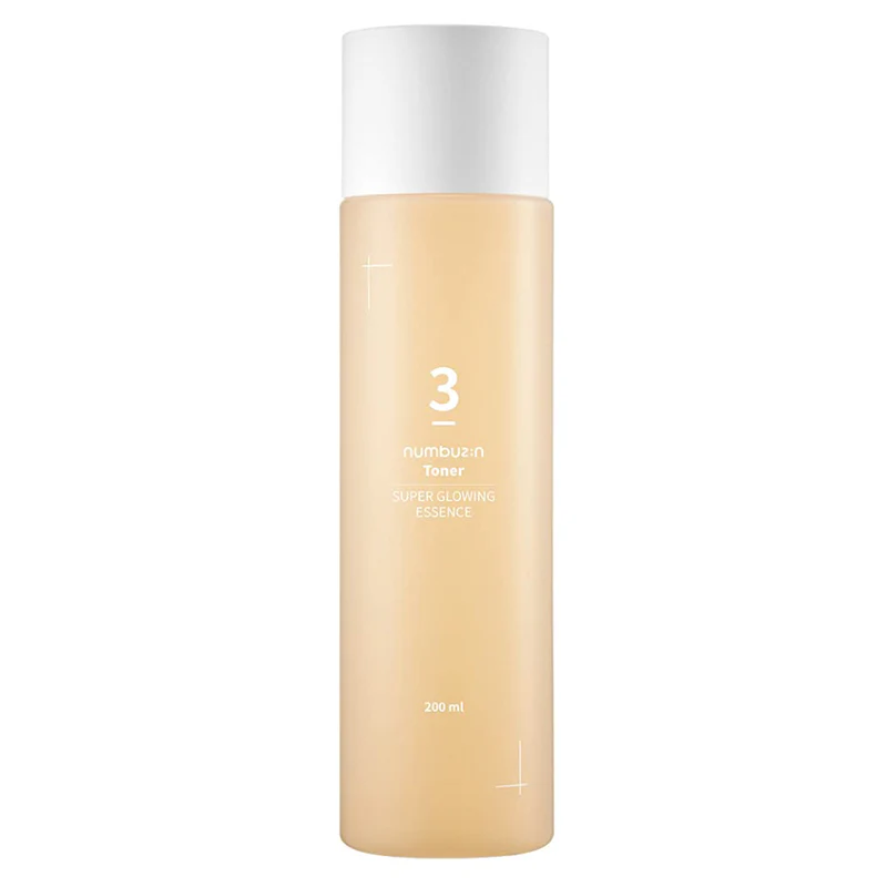 Numbuzin – No.3 Super Glowing Essence Toner (200ml)