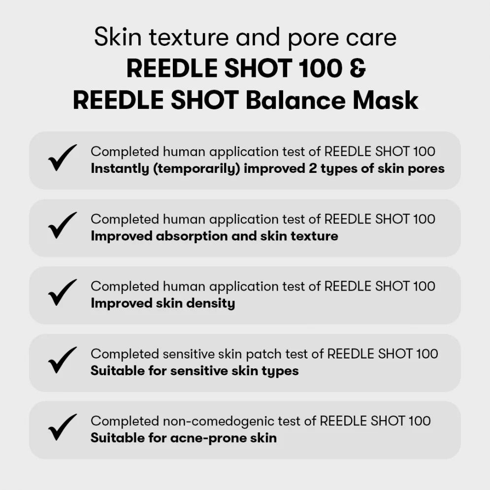 VT Cosmetics - Reedle Shot 100 2Step Mask