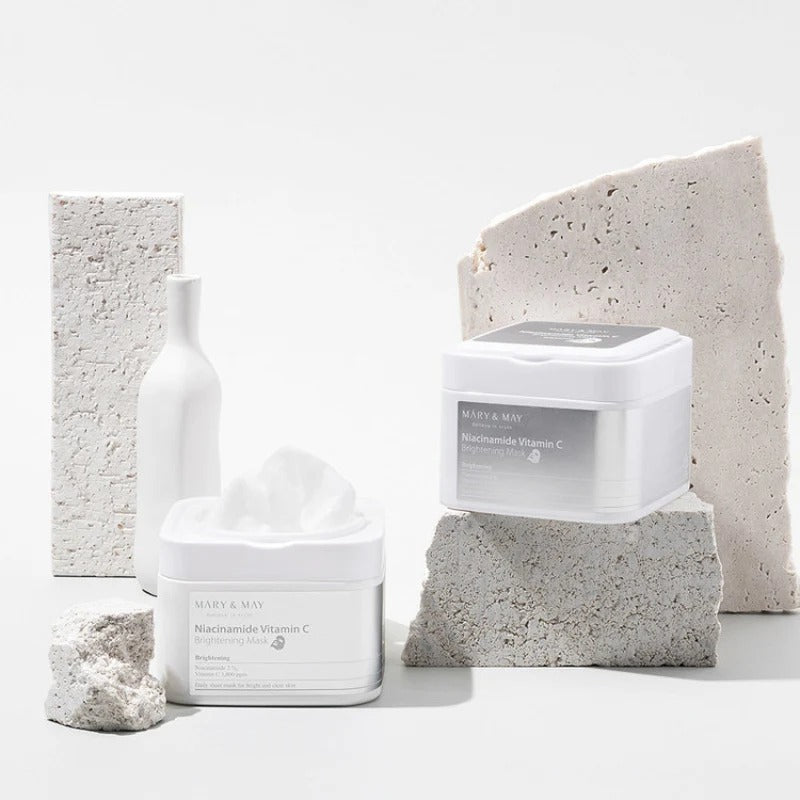 Mary&May - Niacinamide Vitamin C Brightening Mask(30pcs)