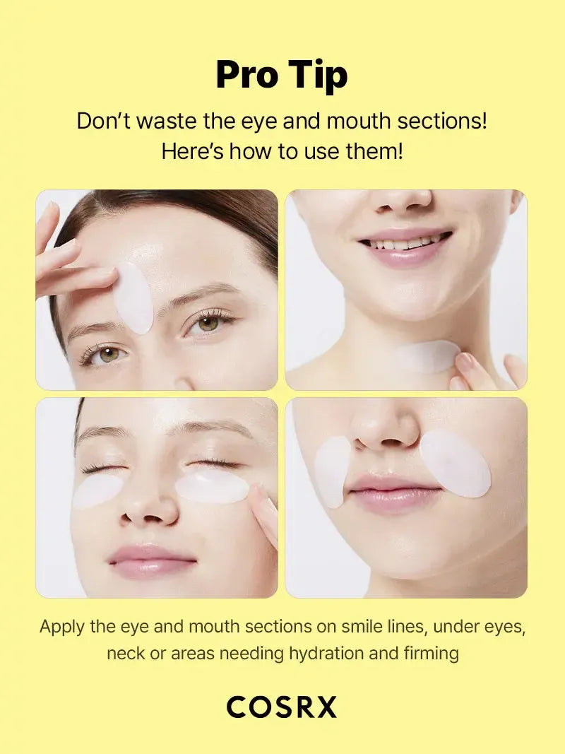 COSRX – Advanced Snail Mucin Glass Glow Hydrogel Mask 3-Pack