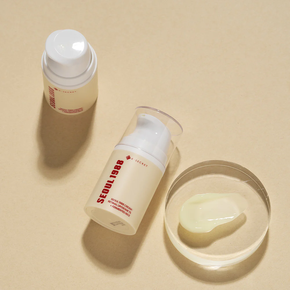 KSECRET – SEOUL 1988 Cream: Retinal Liposome 1% + Fermented Rice – 50 ml