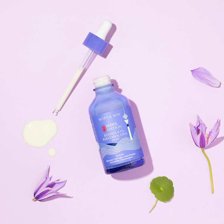 MARY&MAY – Retinol 0.1% Bakuchiol Cica Serum – 80 ml