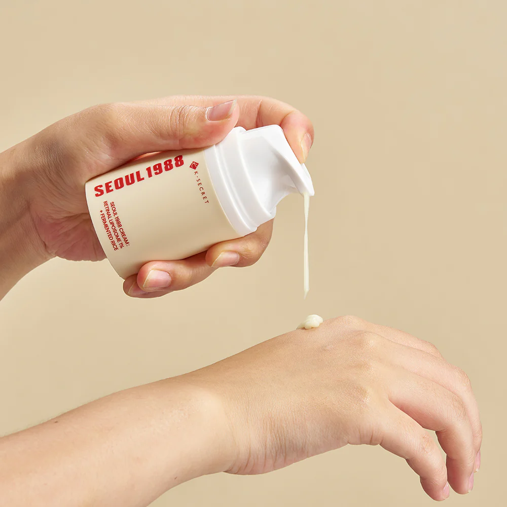 KSECRET – SEOUL 1988 Cream: Retinal Liposome 1% + Fermented Rice – 50 ml