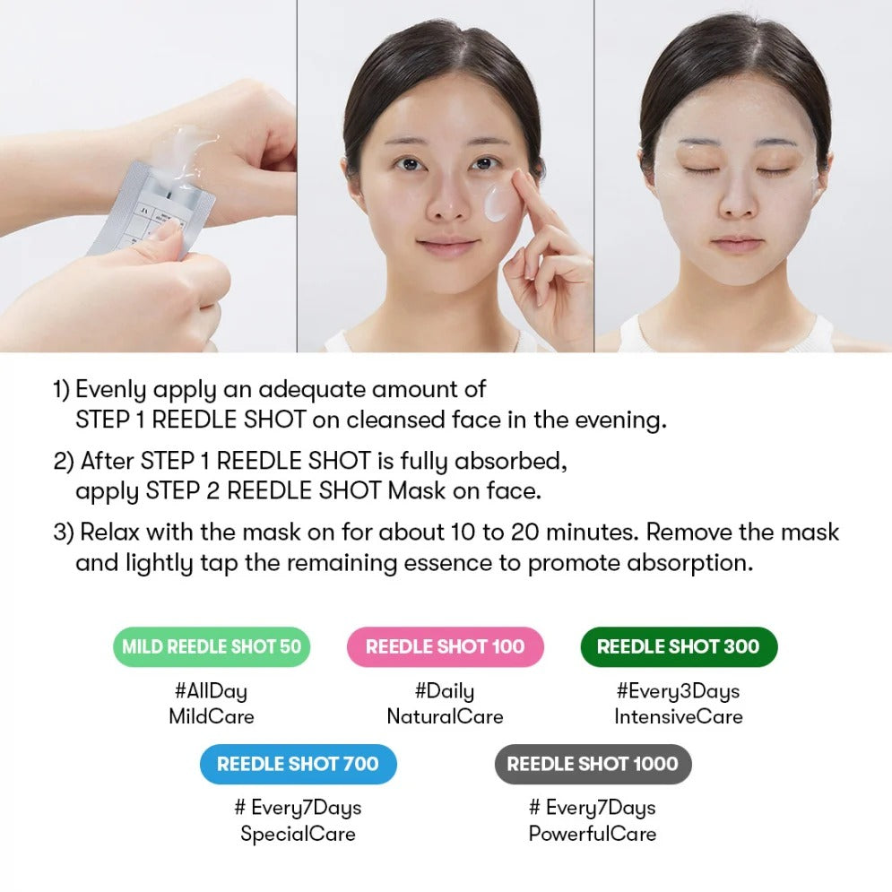 VT Cosmetics - Reedle Shot 100 2Step Mask