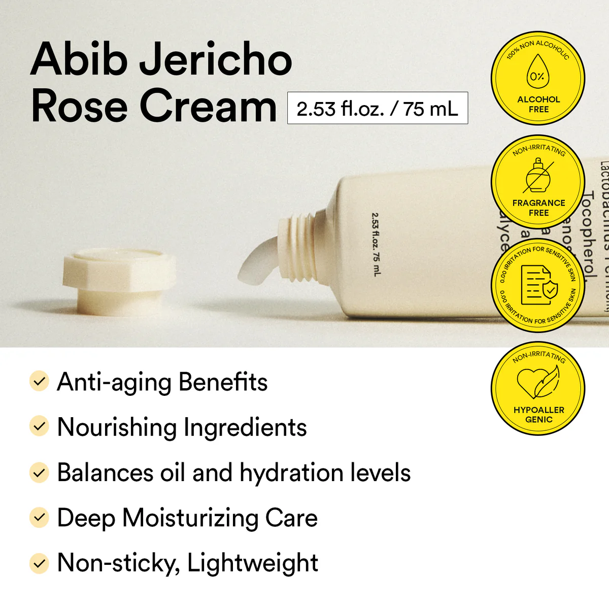 Abib – Jericho Rose Crème Nutrition Tube (75ml)