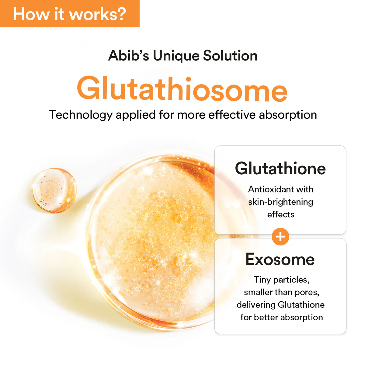 Abib – Glutathiosome Dark Spot Serum Vita Drop – 50 ml