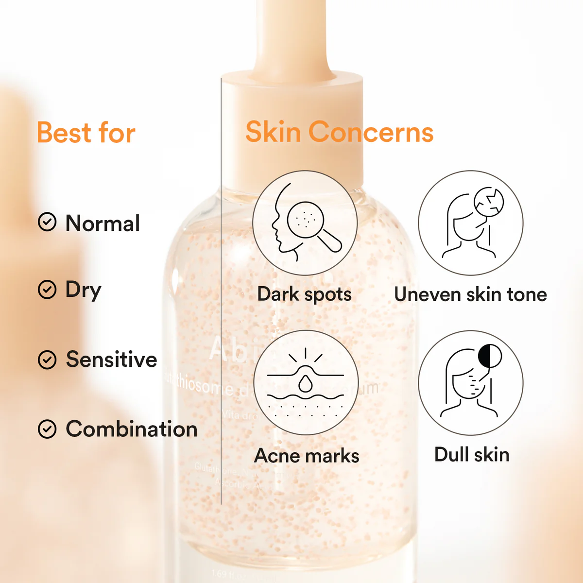 Abib – Glutathiosome Dark Spot Serum Vita Drop – 50 ml