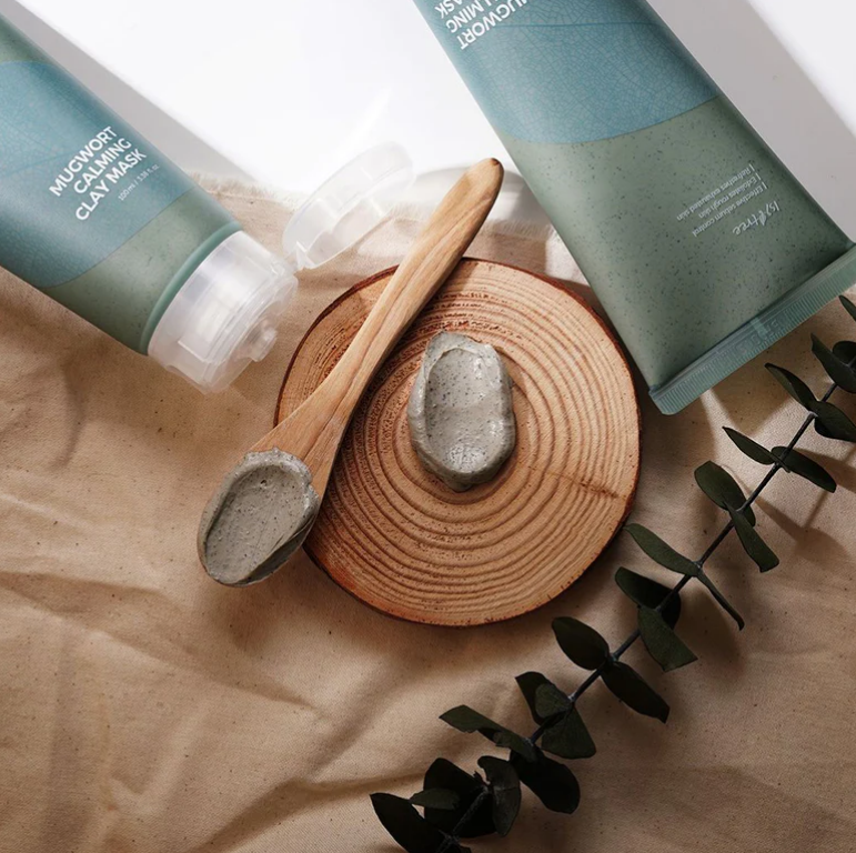 Isntree - Real Mugwort Calming Clay Mask