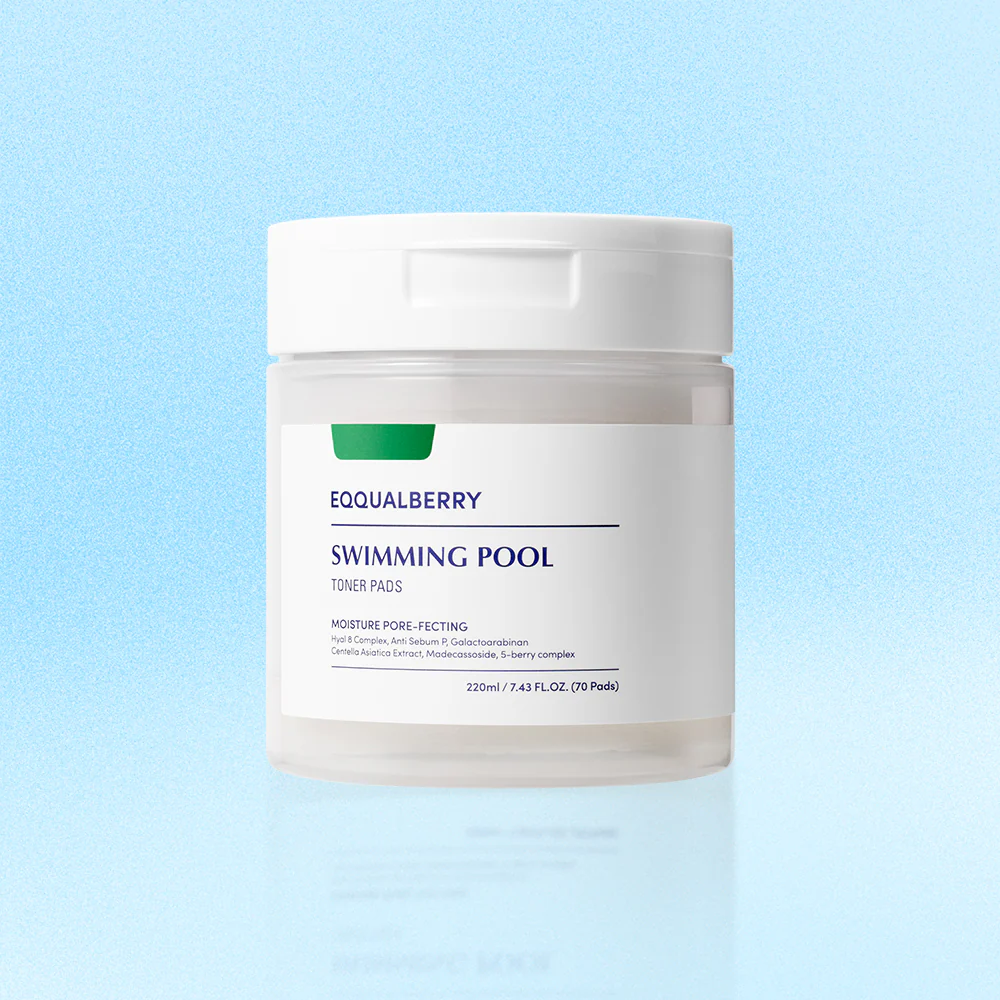 EQQUALBERRY - Zwembad toner pads (70st)