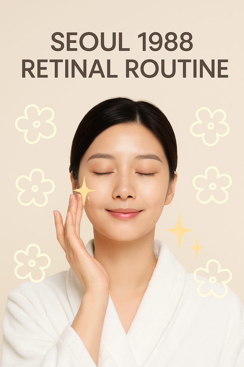 Seoul 1988 Skincare: Retinal voor een gladdere, frissere huid