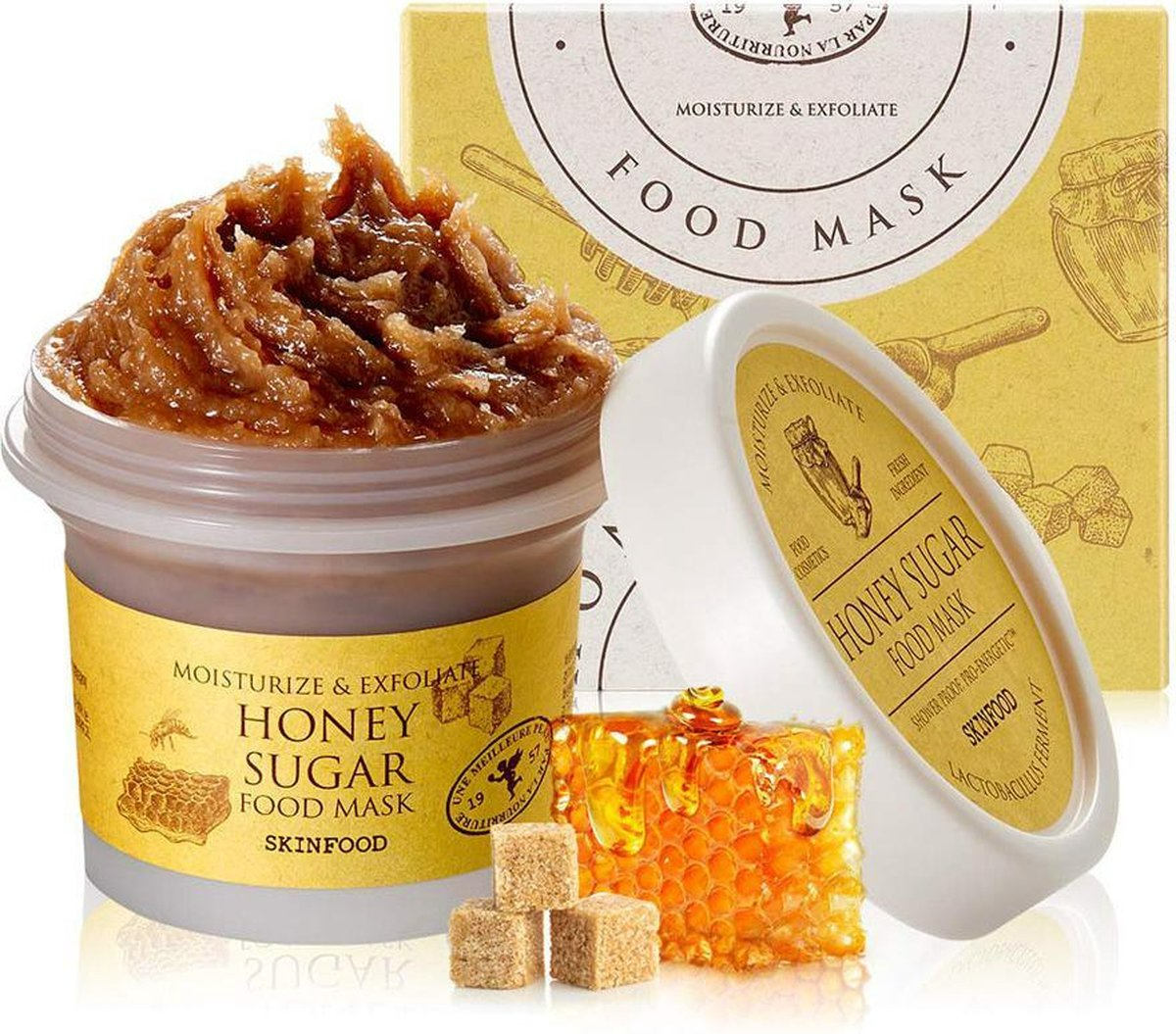 SKINFOOD – Honey Sugar Food Mask (120 g)