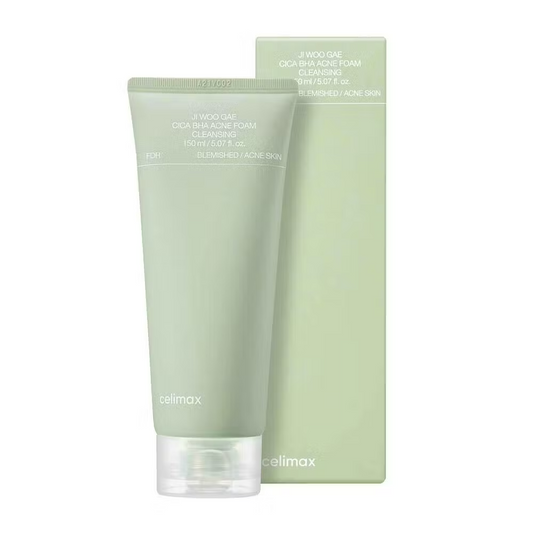 Celimax - Ji.Woo.Gae Cica BHA Acne Foam Cleansing