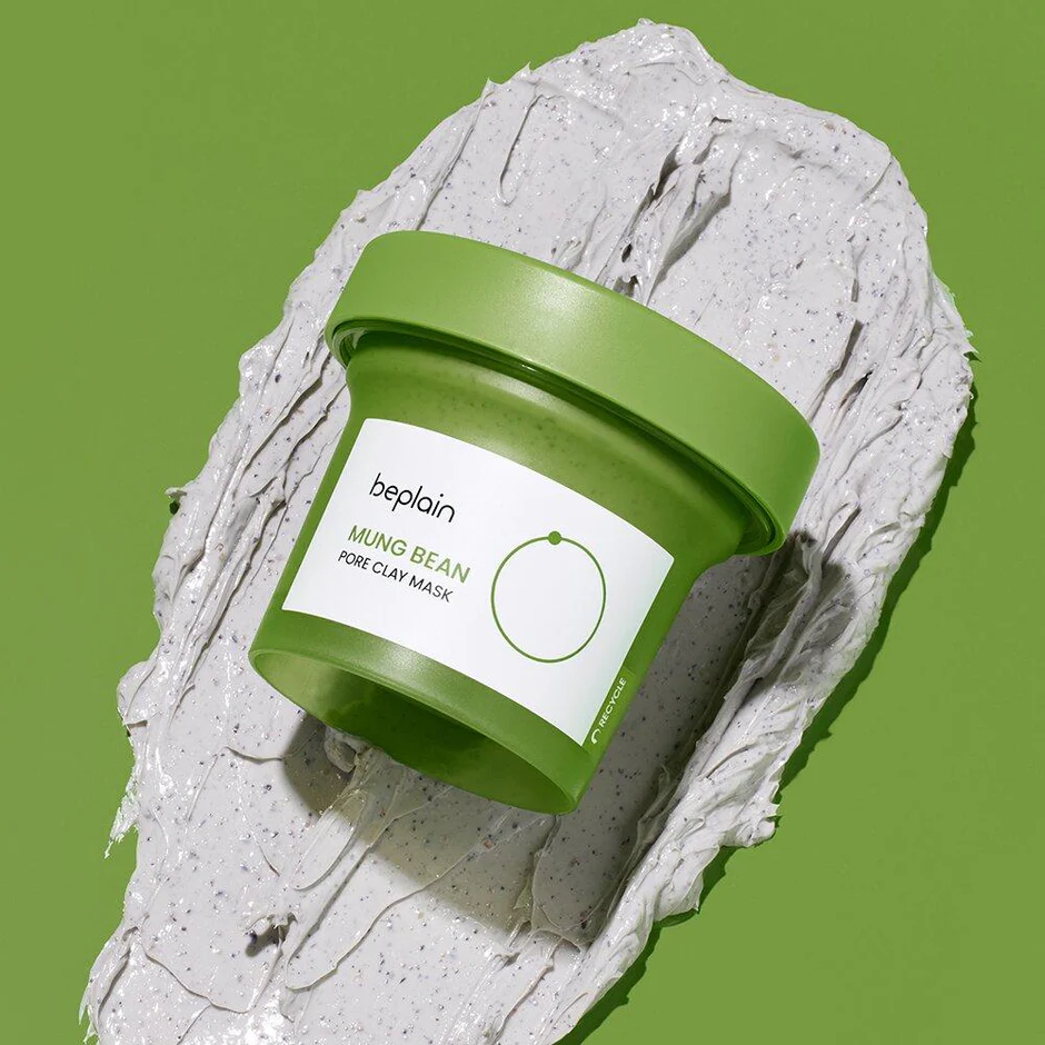 Beplain – Mung Bean Pore Clay Mask (120 ml)
