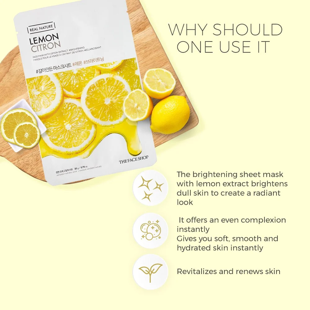 The Face Shop – Real Nature Face Mask (1 sheet)
