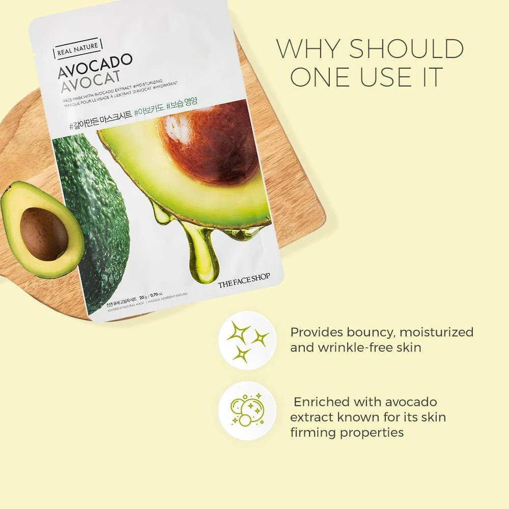 The Face Shop – Real Nature Face Mask (1 sheet)