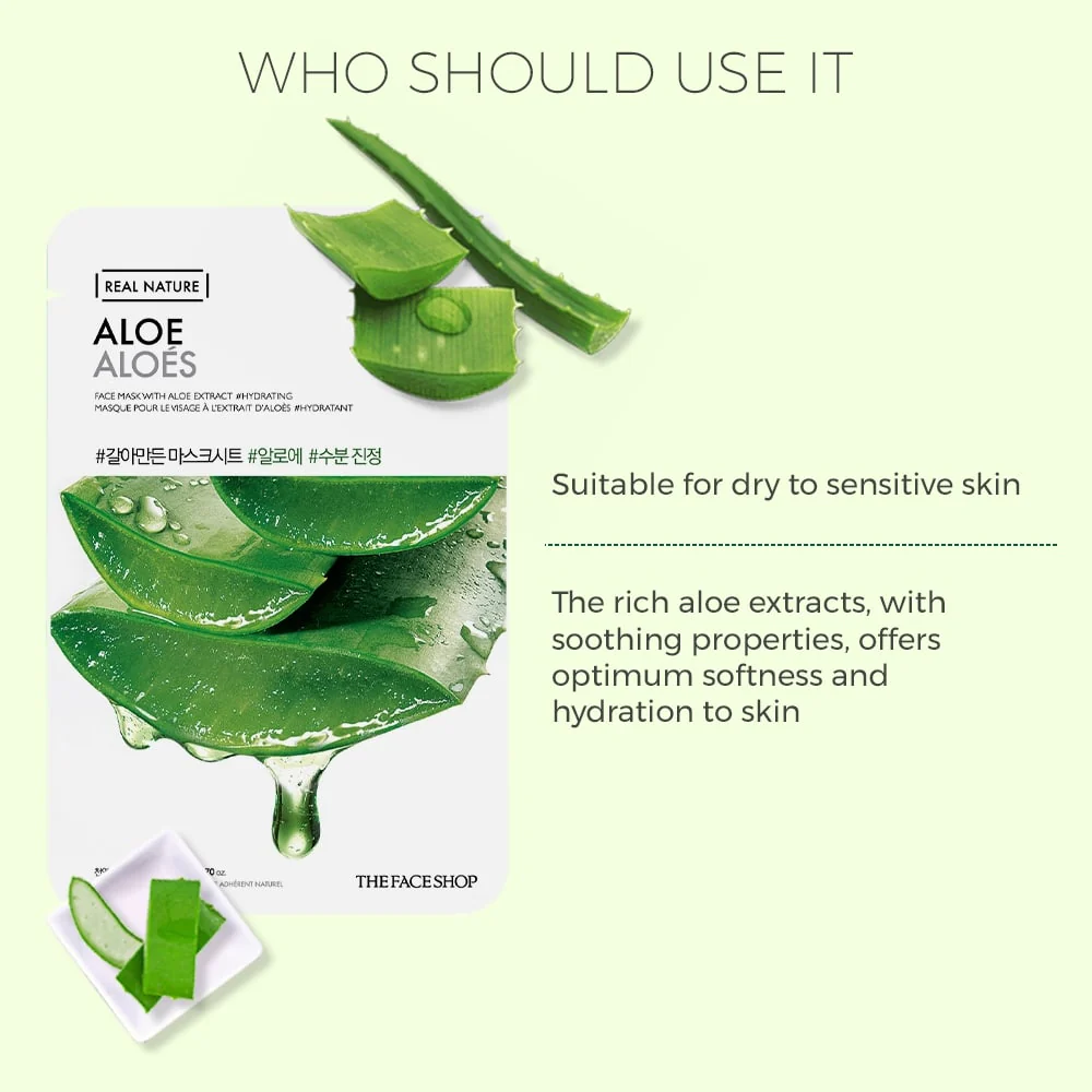 The Face Shop – Real Nature Face Mask (1 sheet)