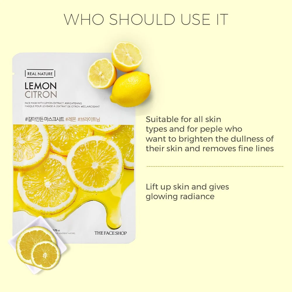 The Face Shop – Real Nature Face Mask (1 sheet)