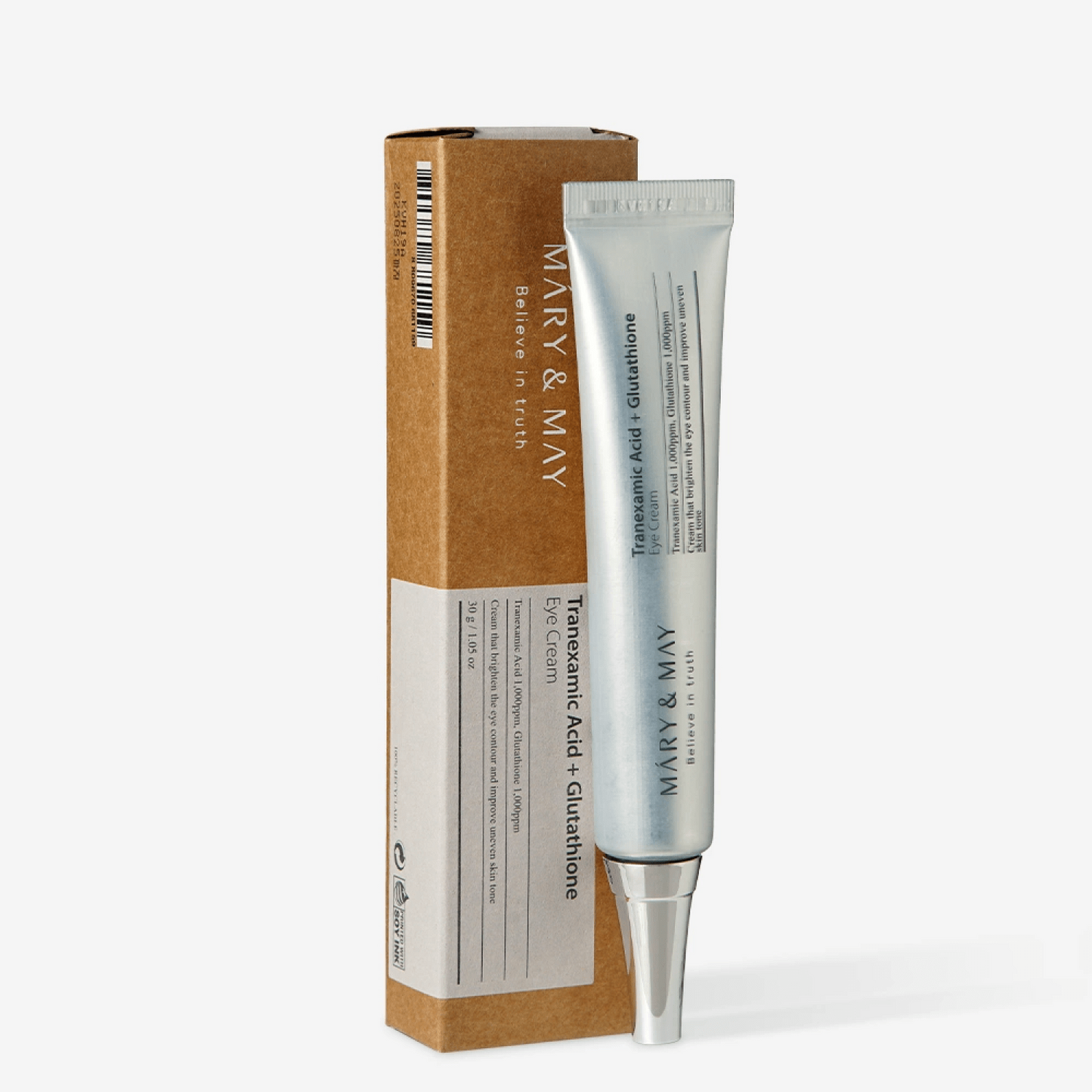 MARY&MAY – Tranexamic Acid + Glutathion Eye Cream (30 ml)